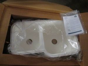 New Transolid double basin sink 33 wide