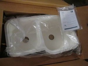 New Transolid double basin sink 33 wide