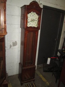 Grandfather clock, complete in working condition