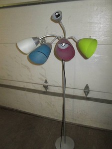 Flex neck floor lamp