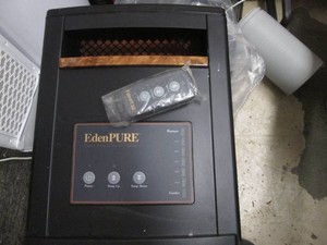 Eden Pure space heater with remote control