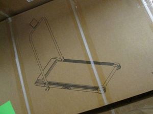 Folding portable treadmill