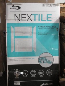 Nextile 4 piece wall shower set