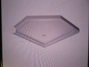 SlimLine 38 in. x 38 in. Neo-Angle Shower Tray in White