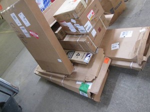 Pallet of mystery items from a major home retail store