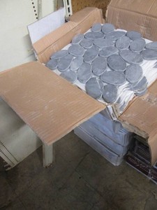 4 Cases of 11 sheets plus 8 sheets 1 x 1 foot tile