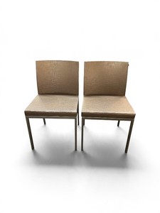 Set of Two Stylex Mark 2 Armless Guest Stack Chair