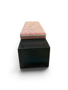 Modern Low-Profile Wooden Bench Retail $899