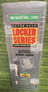 1991-92 Upper Deck Michael Jordan Locker Series Basketball Box #1 of 6 Factory Sealed New