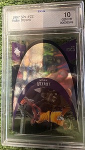 1997 SPx - Kobe Bryant #SPX22 Los Angeles Lakers  EXCEPTIONAL CARD !!