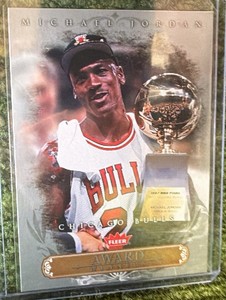 2007-08 Fleer Michael Jordan - Box Set Award Winners Michael Jordan #AW12