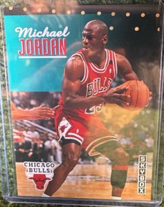 SkyBox 1992-93 Michael Jordan #31 Chicago Bulls NBA Basketball Card