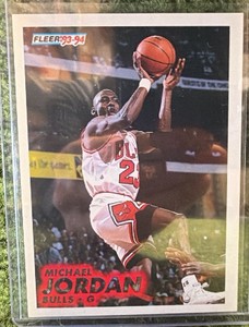 1993-94 Fleer #28 Michael Jordan Chicago Bulls - GOAT