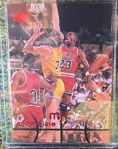 1998 Upper Deck mjx - Michael Jordan #3 Chicago Bulls Basketball