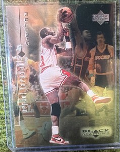 1998-99 Upper Deck Black Diamond Michael Jordan #1 Chicago Bulls NBA Card