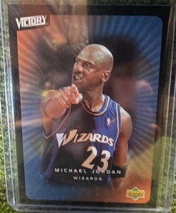 2003-04 Upper Deck Victory Michael Jordan #100 Wizards MJ GOAT