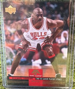 2008 UD Lineage Mr June #MJ-20 Michael Jordan Upper Deck Chicago BULLS Basketball NBA