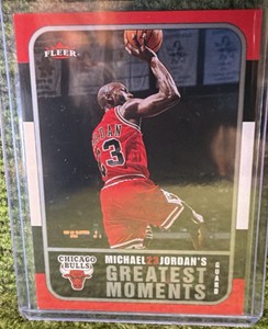 2006-07 Fleer #MJ-9 Michael Jordan- Jordans Greatest Moments Basketball