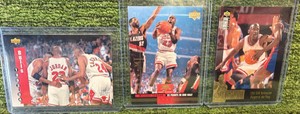 1992-93 Upper Deck Michael Jordan Basketball Trading Card MJ4 Chicago Bulls