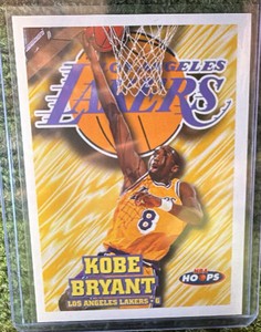 1997-98 NBA Hoops Kobe Bryant #75 Los Angeles Lakers Basketball SkyBox