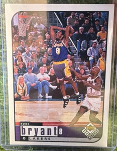 1998 Upper Deck Choice Preview Kobe Bryant #69 Lakers LA 