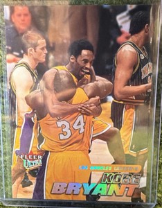 2000-01 Fleer Ultra #10 Kobe Bryant w Shaquille ONeal SHAQ LA LAKERS