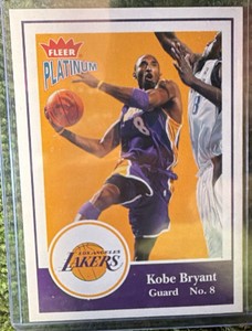 2003-04 Fleer Platinum Kobe Bryant #56 HOF Lakers GOAT