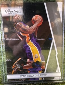 2010-11 Panini Prestige Basketball # 49 Kobe Bryant GOAT Lakers