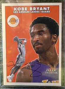 2000-01 Fleer Tradition - Kobe Bryant #125 LA LAKERS