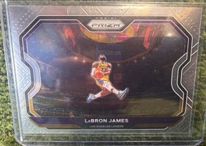 Panini 2020-21 Prizm LeBron James Base Set #1 Los Angeles Lakers NBA Card