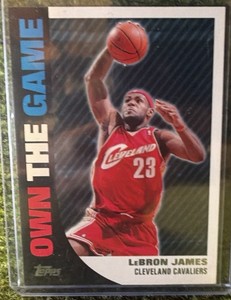 08-09 Topps Own the Game LeBron James Insert Card (Cleveland Cavaliers)