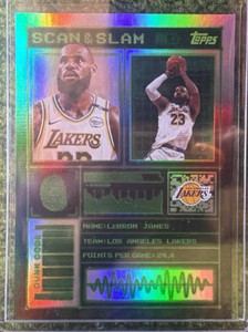 Topps 2025-26 Scan and Slam Insert LeBron James SS-8 Los Angeles Lakers NBA