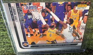 LEBRON JAMES 2022-23 Panini Instant 91 1st 20-20 Game Los Angeles Lakers #246