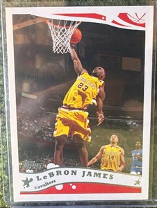 2005 Topps Basketball Lebron James  Card #200 (3rd Year) Cleveland Cavaliers