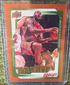 2008-09 Upper Deck MVP - Team MVP LeBron James #175 Cleveland Cavaliers NBA