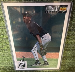 1993-94 Upper Deck Collectors Choice Michael Jordan #23 Chicago White Sox JUMBO CARD 