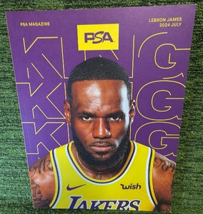 2024 July Edition LeBron James PSA Magazine - Los Angeles LAKERS