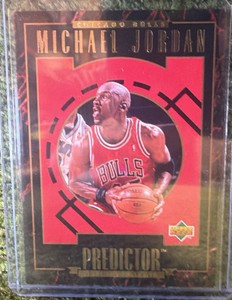 Upper Deck 1996 NBA Finals MVP Predictior Michael Jordan R5 HOF GOAT Bulls NM Chicago Bulls Basketball Cards