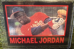 RARE Big League Starz 1990 Michael Jordan Chicago White Sox Baseball