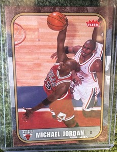 2007-08 Fleer - Michael Jordan #57 - GOAT (Runner-up) Chicago Bulls NBA Basketball Cards