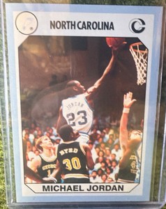 1990 Collegiate Collection North Carolina Tar Heels - Michael Jordan #89 UNC GOAT
