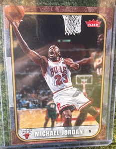 2007-08 Fleer MICHAEL JORDAN #51 Chicago Bulls NBA Basketball Cards