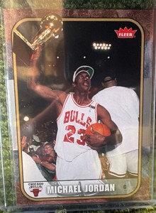 2007-08 Fleer  Michael Jordan Box Set Chicago Bulls Basketball card # 27
