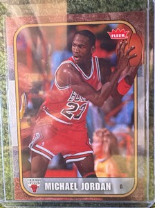 2007-08 Fleer Michael Jordan - Michael Jordan #9 Chicago Bulls NBA Basketball