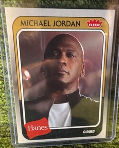 2019 Fleer Hanes MICHAEL JORDAN set card # MJ-44