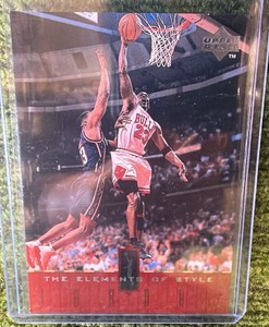 1998 Upper Deck Living Legend The Elements of Style Michael Jordan #132 HOF