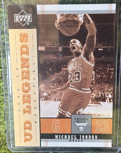 Upper Deck 2003-04 UD Legends Michael Jordan #G23 Chicago Bulls Card