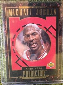 Upper Deck 1995-96 Prize Predictor MVP #R5 Michael Jordan Bulls NBA Insert