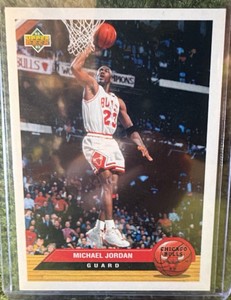 Upper Deck 1992-93 McDonalds Michael Jordan Chicago Bulls #P5 NBA Basketball Trading Cards