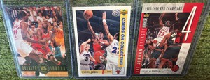 JORDAN 3 CARD LOT  NBA TRADING CARDS- CHICAGO BULLS GOAT 